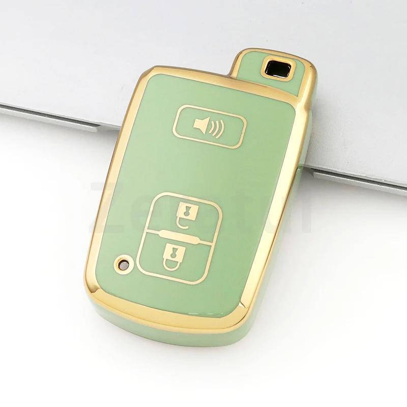 3 Tasten TPU Auto Schlüsselhülle Abdeckung Für Toyota Rav4 Highlander Avalon Sequoia Tundra Tacoma 4Runner Land Cruiser Prius Schale Fob