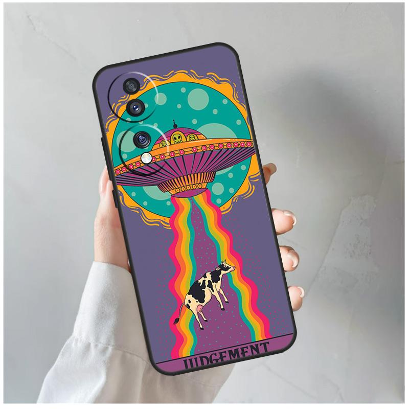 Cute Indie Hippie For Honor Magic 5 6 7 8 Pro Case For Honor 200 400 Lite 50 70 90 X8c X8b X9a X9b X9c X9d Win