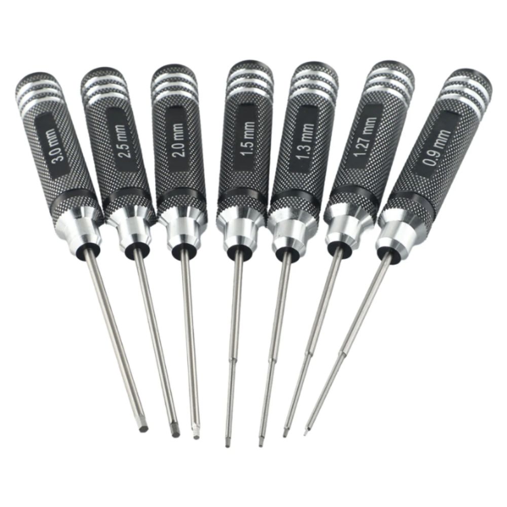 High-speed Steel Hex Screwdriver Tool TiNi Coating Precision Hex Driver  Airplane Repair