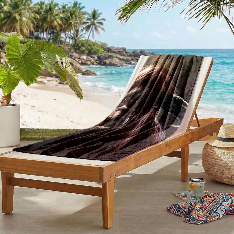 Labyrinth Fashion Beach Towel: Ideal for Summer Adventures Soft, absorbent and quick drying suitable for swimming and bathing