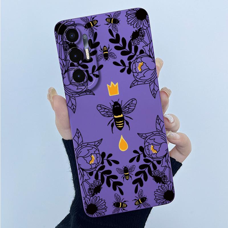 For Tecno Pova 3 Case LF7n Lovely Cartoon Cat Cover Matte Shockproof Soft Silicone Phone Case For Tecno Pova 3 Pova3 Funda 6.9''