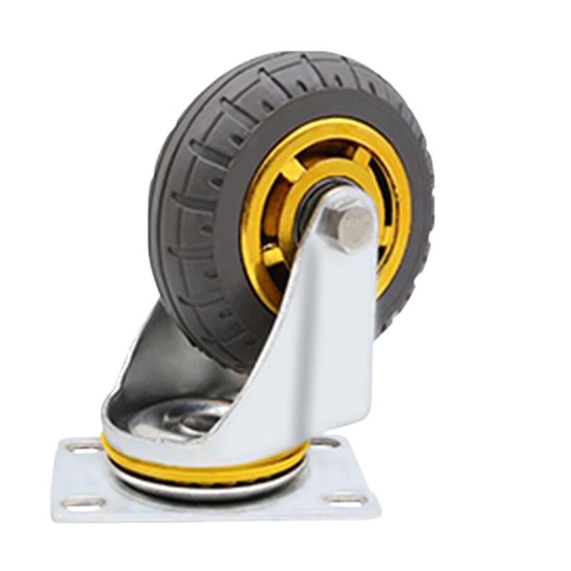 4-inch Heavy Duty Rubber Swivel Caster Wheel