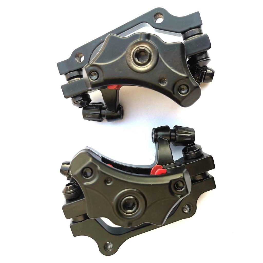 BB7 Mountain Bike Disc Brake Set: Front & Rear Calipers with Square/Round Pads for Bikes & Electric Scooters