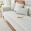 Summer Ice Silk Sofa Cushion Summer Mat Cushion New Sofa Cover Non-Slip Sofa Seat Cushion Cover Towel