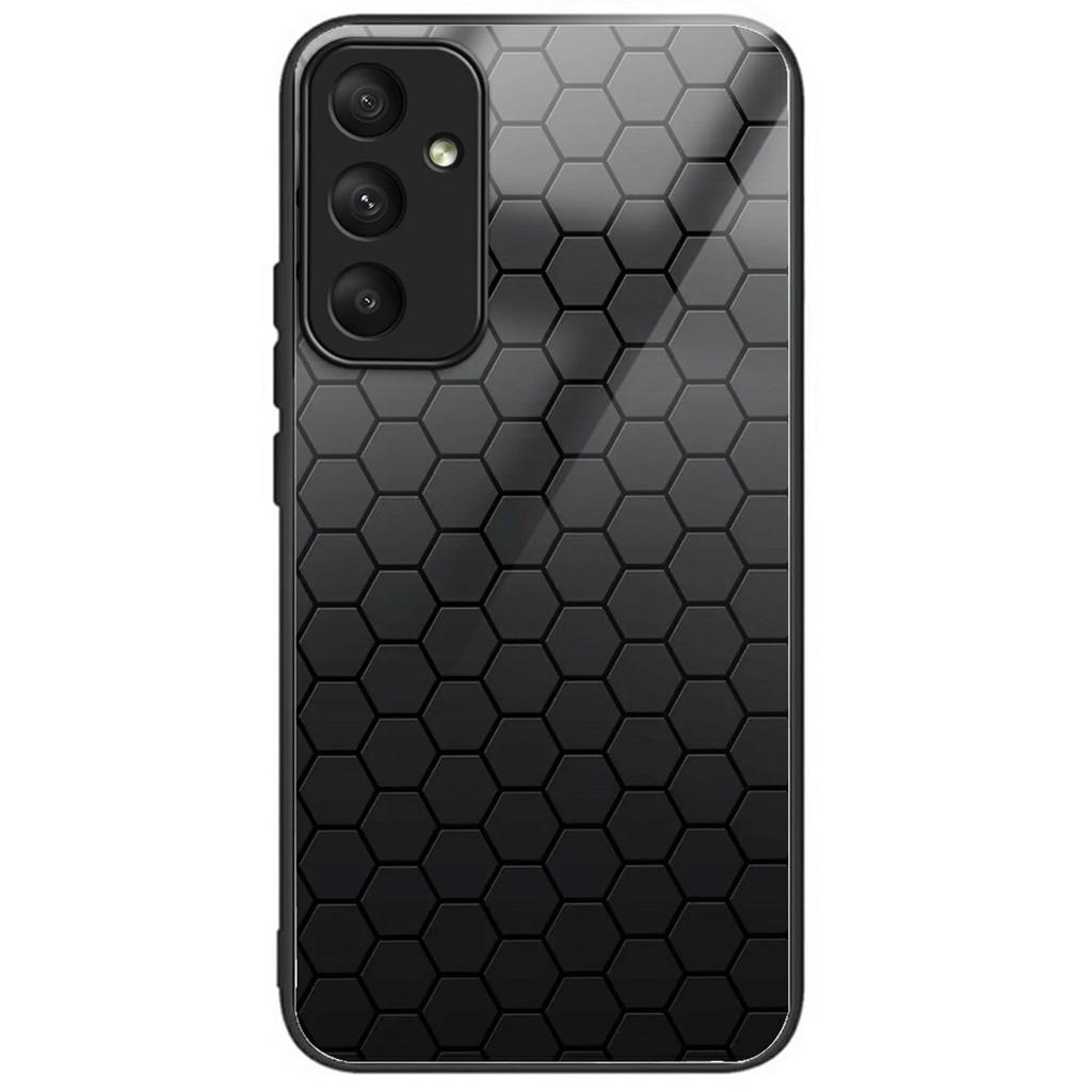 For Samsung Galaxy A16 5G/4G Case Tempered Glass TPU Drop-Proof Phone Cover Pattern Printing