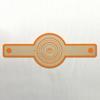 2 Pcs Silicone Bread Mat Circular Oval Non-Stick Baking Mat Set for Oven Reusable Easy to Clean