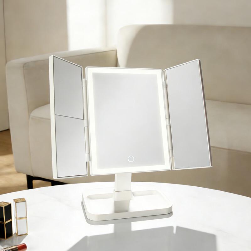 oeny LED Lighted Portable Makeup Mirror