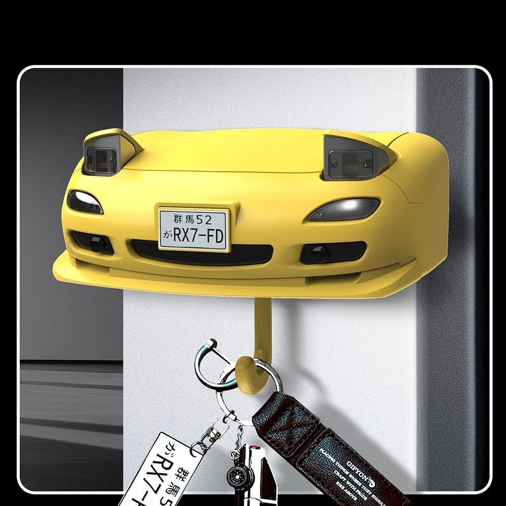 Light Initial Keychain Holder Wall Mount Key Hangers Creative Entrance Key Hooks