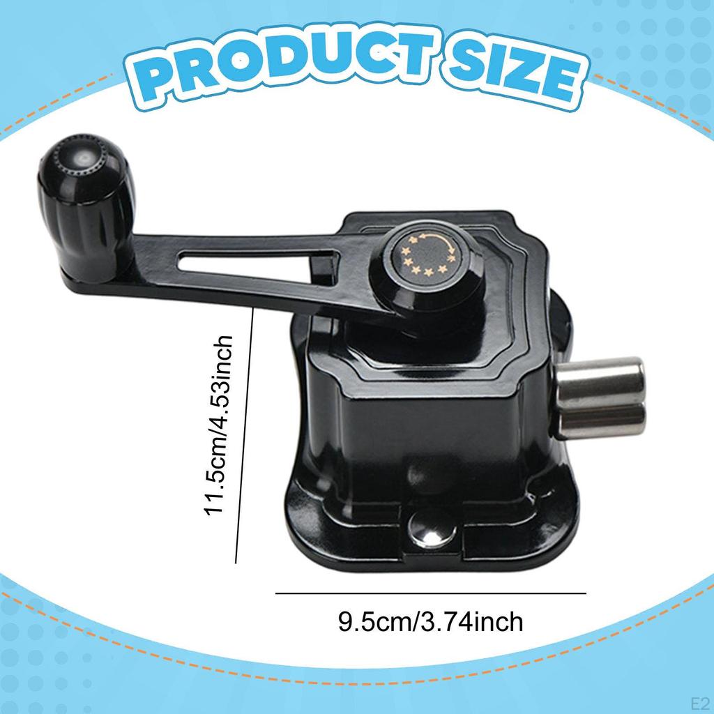 Hand Crank Clothing Hanger Accessory for Rack Easy to Install Garment Aluminum Alloy Repair
