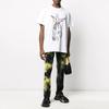 Off-White Futura Alien Über T-Shirt Weiß Herren Tops OMAA038S201850500188