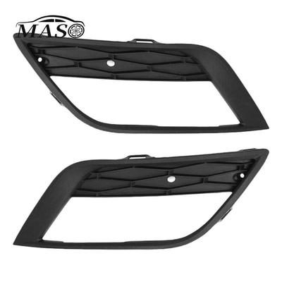 Matte Black Car Front Bumper Fog Light Grille Cover Trim for Seat Ibiza MK4 Facelift 2013 2014 2015 2016 Left/ Right 6J0853665F