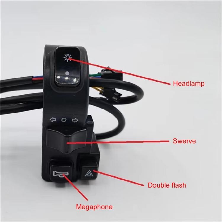 Multifunctional Switches Electric Bicycles Light Switches Motorbike Switches for Electric Bikes and Motorcycles