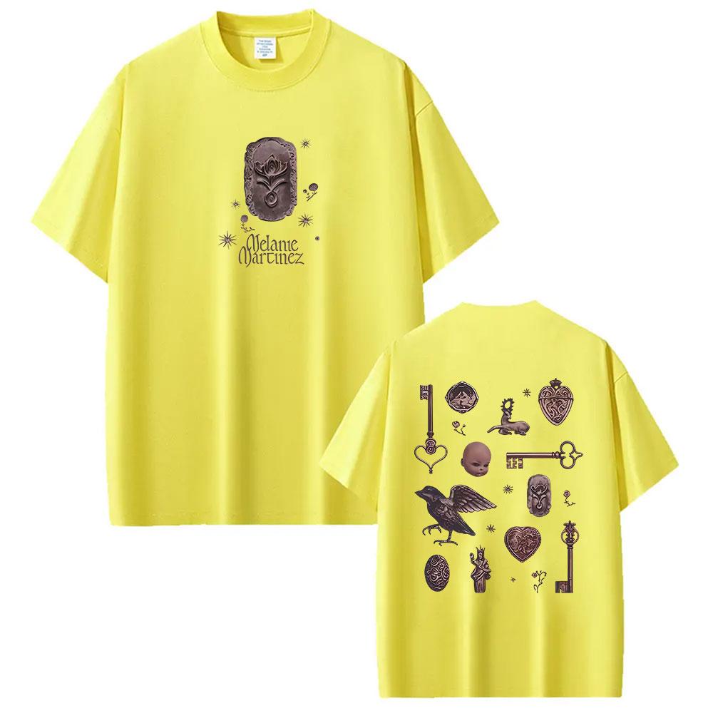 

Melanie Martinez Heads Album 2026 Fans Gift Tshirt UNISEX Women Hiphop Fashion Oversized Cotton Shirt Y2k Harajuku Clothing Tees S