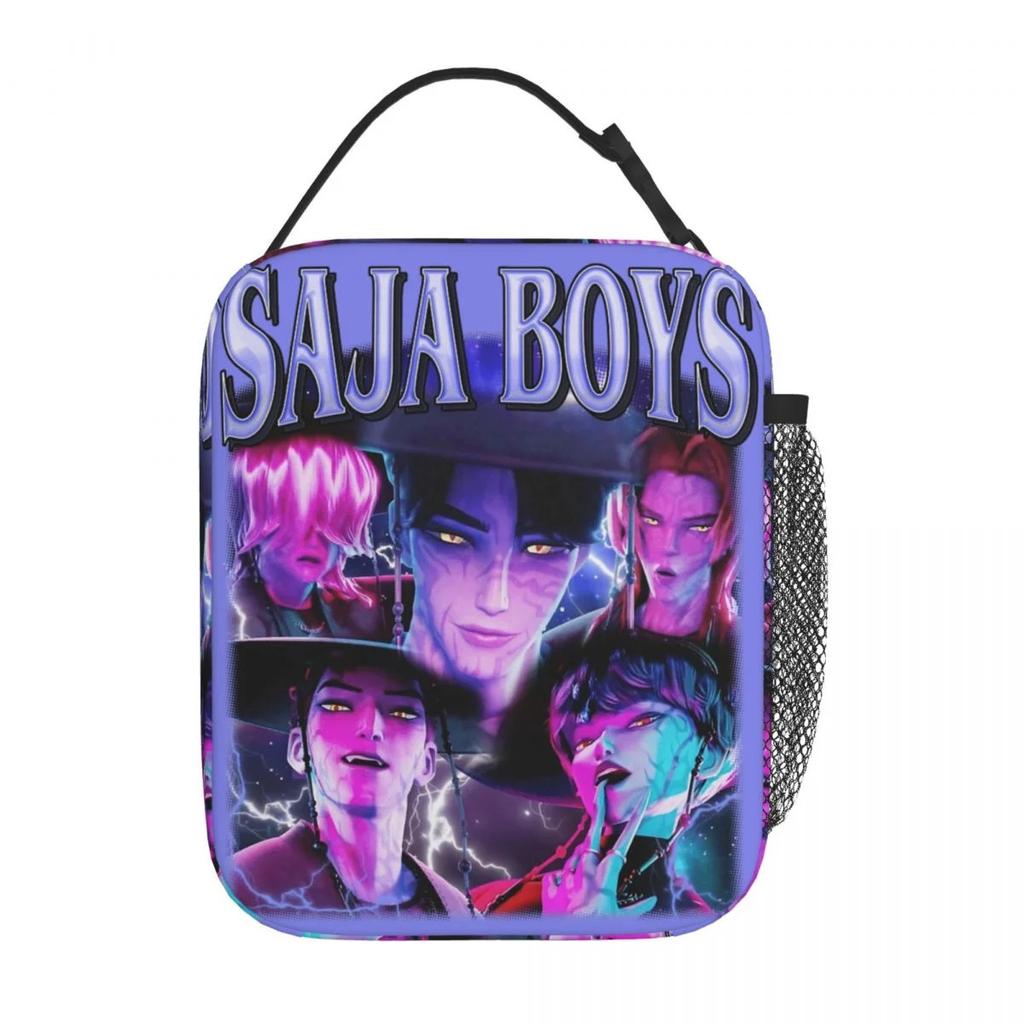 School Season Cartoon Animation Lunch Bag Children'S Full Printing 3D Digital Thermal Insulation Bag Portable Outdoor Picnic Bag