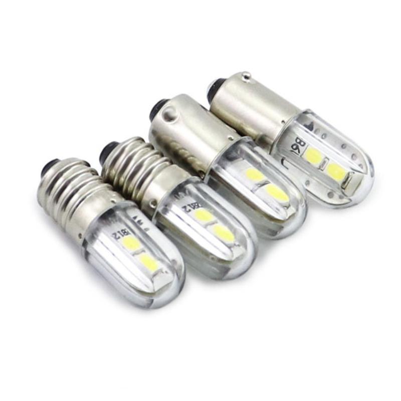E10 Taschenlampen-LED-Birne Lampe 6V 12V B9 Bajonett Kontrollleuchte Yacht-Laterne E11 Gabelstapler Segelsignalbeleuchtung