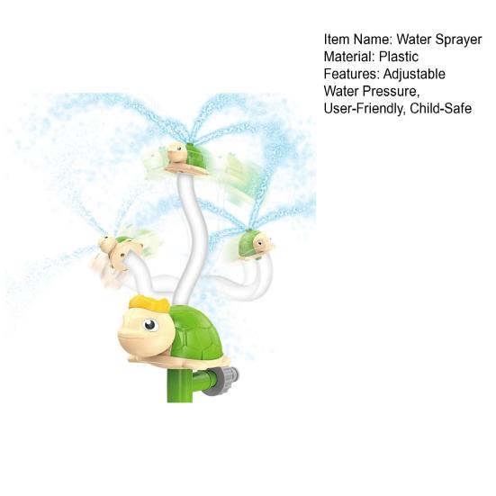 Wassersprühsprinkler, einstellbarer Wasserdrucksprinkler für Kinder, Hunde, Kraken, Sommerspaß, Wasserspielspielzeug für den Garten