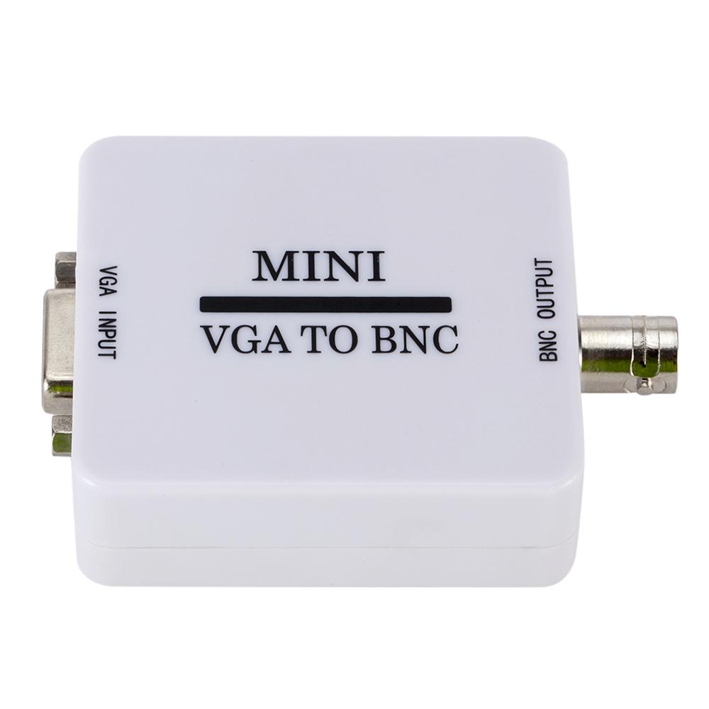 Mini VGA To BNC Video Converter Box VGA To BNC Adapter Convertor Digital Switcher Box for HDTV
