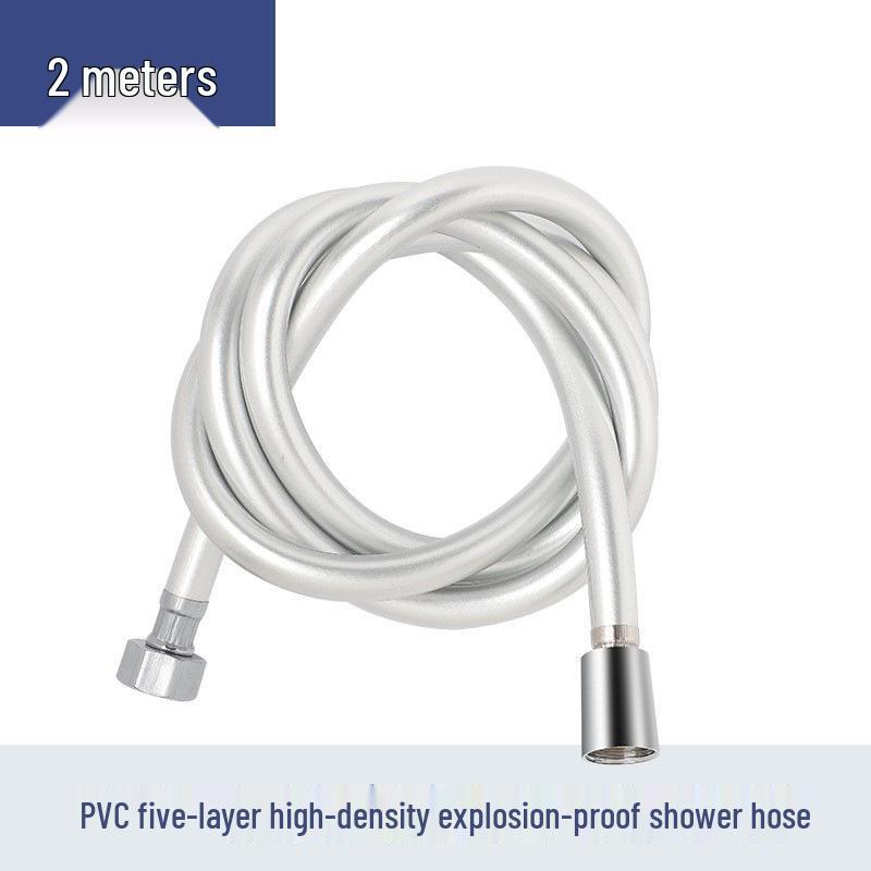 High-Pressure Stainless Steel Shower Hose - Explosion-Proof for Cold & Hot Water
