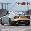 1/24 Niaasn GTR 50 Alloy Sports Car Model Diecasts Metal Toy Race Car Model Sound and Light Simulation Collection Childrens Gift
