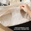 French Style Women Mid Waist Antibacterial Combed Cotton Ladies Panties