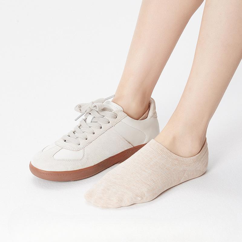 Boat Socks, Invisible Socks, Women's Socks, Summer Thin Short Socks, Shallow-mouthed Sweat-absorbing Solid Color Versatile Casual Socks