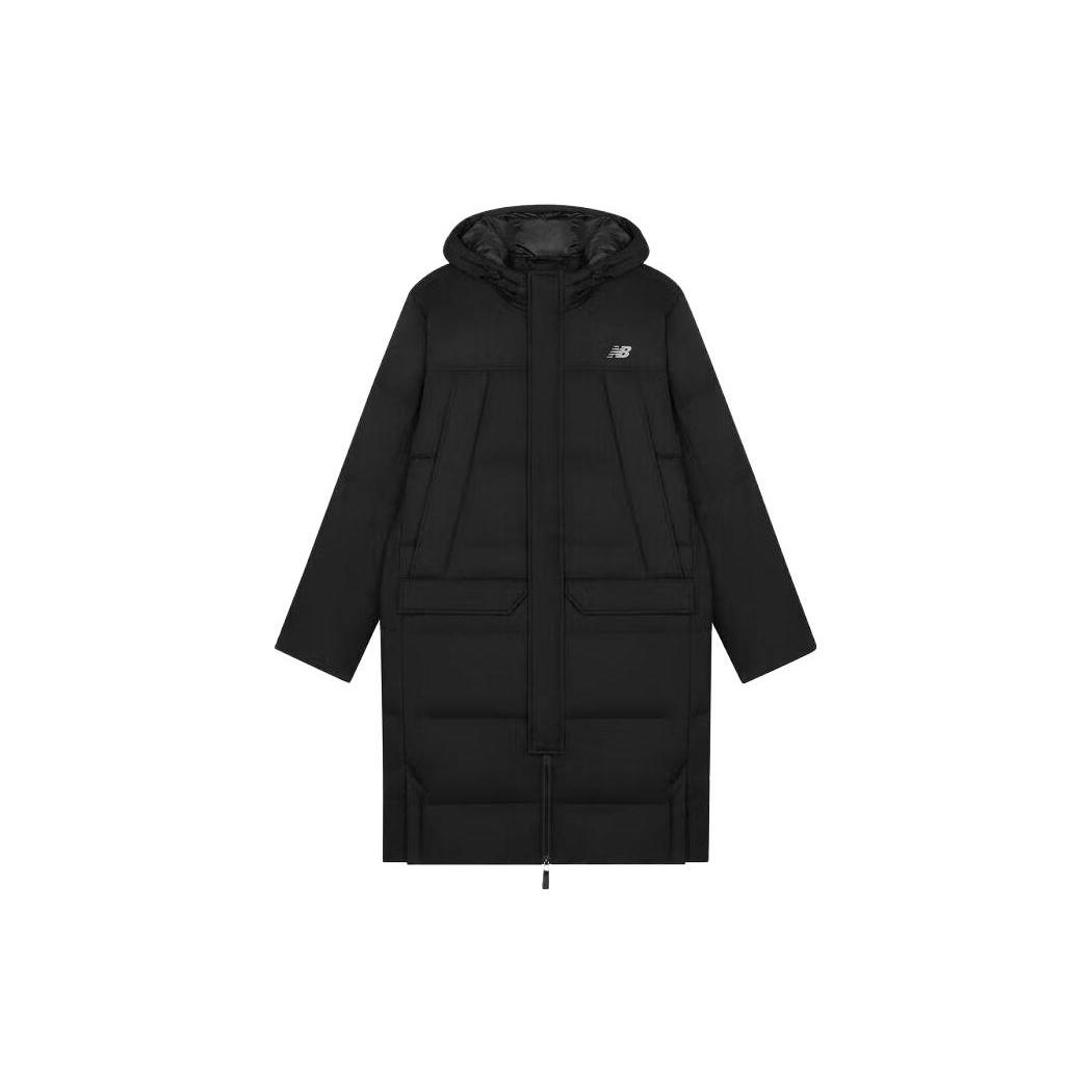 New Balance Winter Long Down Jacket Asia Sizing Black Men s AMJ33338-BK XL