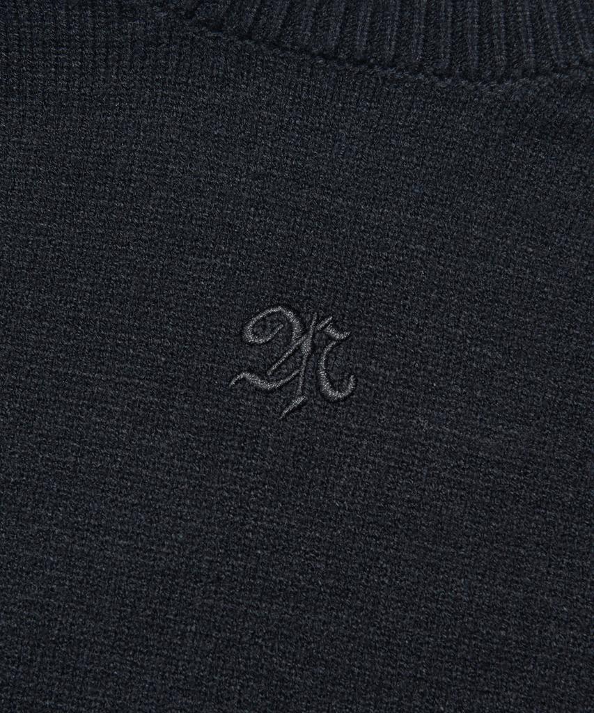 Nomaenyueol Double Echo Wool Knit - Black
