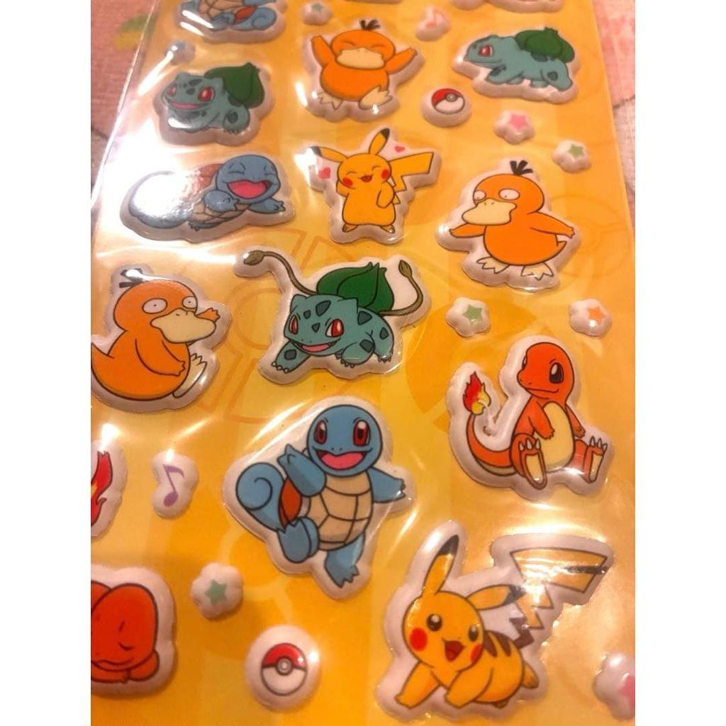 Pokemon plump sticker 3D sticker