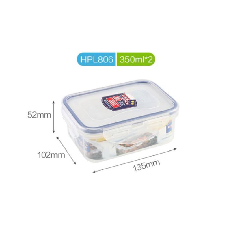 LocknLock Plastic Food Storage Container Set
