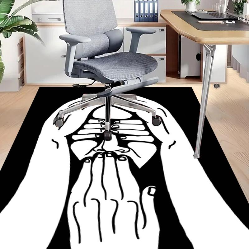 1pc Prayer Hands Area Rug Soft Flannel Floor Mat for Living Room, Bedroom and Carpet, Sofa Coffee Table Floor Mat, Decorative Rug q21
