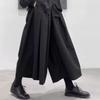 Volné široké kalhoty dámské a pánské jaro a léto neutrální design ležérní kalhoty culottes pro pár trendy pracovní