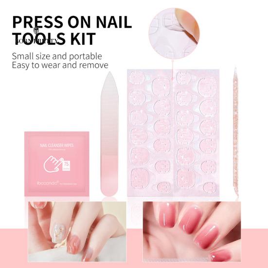 

Практичный маникюр Клей ногти Украшения Лента Сильная липкость Легкое использование