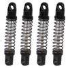 Metal Shock Absorbers Spring Damper Replacement for XIAOMI Suzuki Jimny 1 16 RC CarBlack