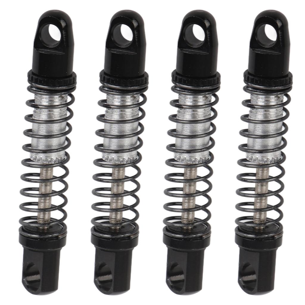 Metal Shock Absorbers Spring Damper Replacement for XIAOMI Suzuki Jimny 1 16 RC CarBlack