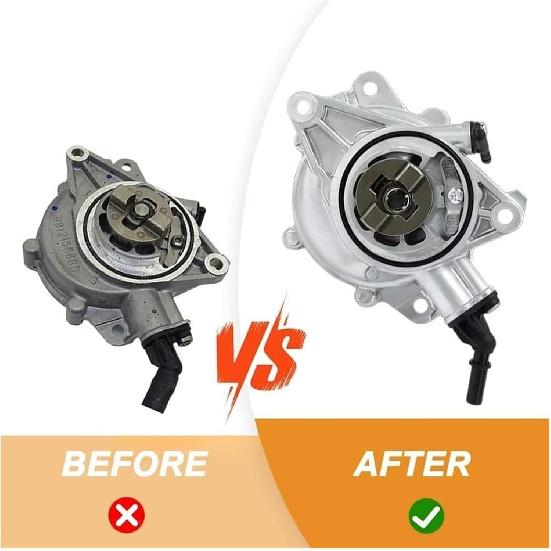 Engine Brake Vacuum Pump Compatible for Mini And Cooper R56 R57 R58 R60 R61 Compatible for Peugeot And Citroen C4L 1.6T 456583 11667586424