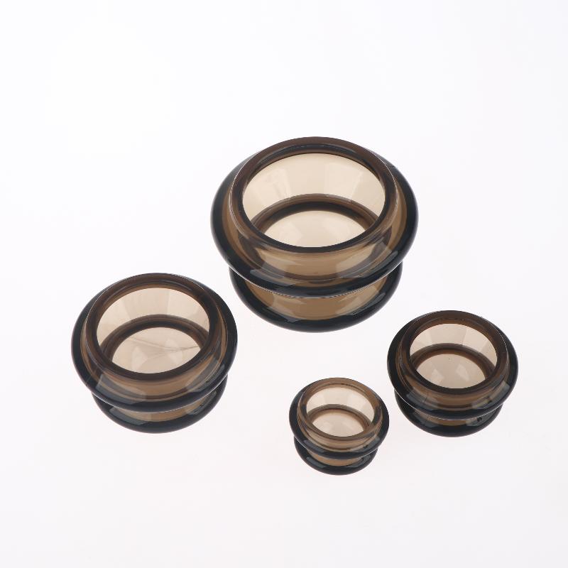 1/4Pcs Massage Body Cupping Chinese Bubble Silicone Suction Cups Vacuum Silicone Jars Massage Cups Silicone Cups