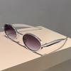 KAMMPT Oval Sunglasses Men Fashion Vintage Outdoor Casual Shades Women 2026 Trendy Retro Luxury Brand Design Decor Sun Glasses