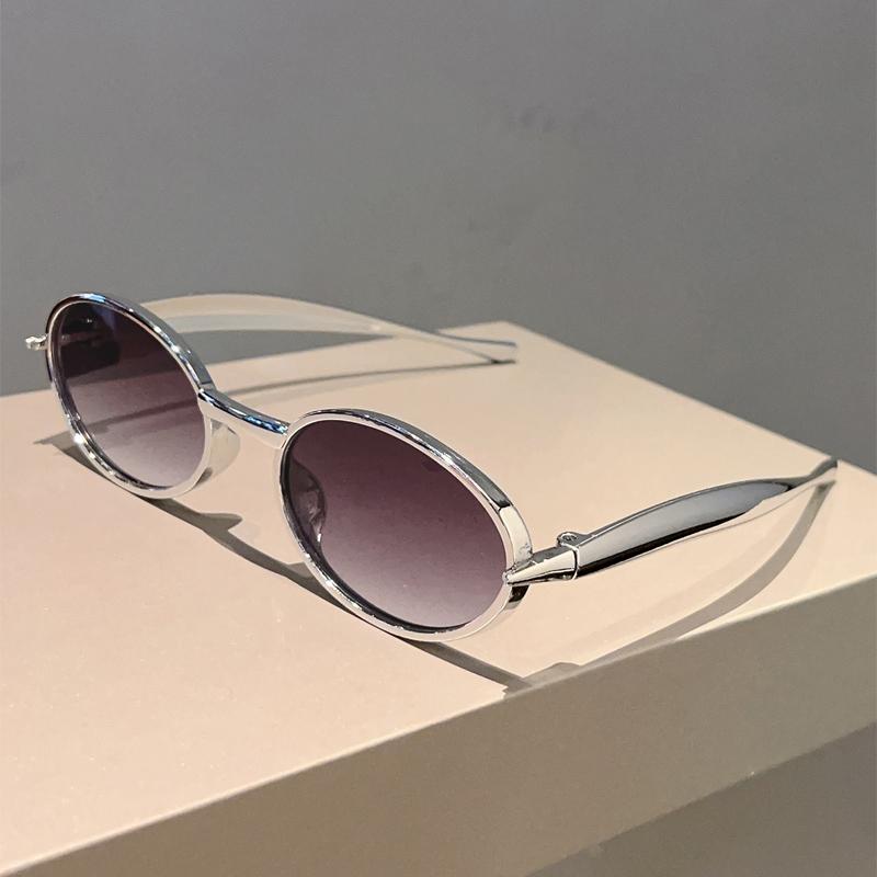 KAMMPT Oval Sunglasses Men Fashion Vintage Outdoor Casual Shades Women 2026 Trendy Retro Luxury Brand Design Decor Sun Glasses
