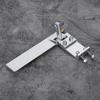 Ship Model Aluminium Alloy Suction Water Rudder RC Boat Semiimmersed Boat 95mm Silver