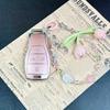 BAIC New Energy Key Case for EU5, U5 Plus, EU7, X7 - Quicksand Pink