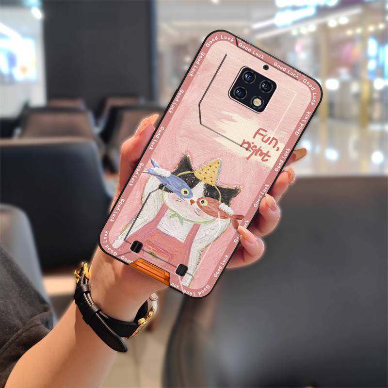 TPU Shockproof Phone Case For Oukitel WP6 Back Cover Anti-dust Waterproof Soft Case Cute Full Wrap Dirt-resistant