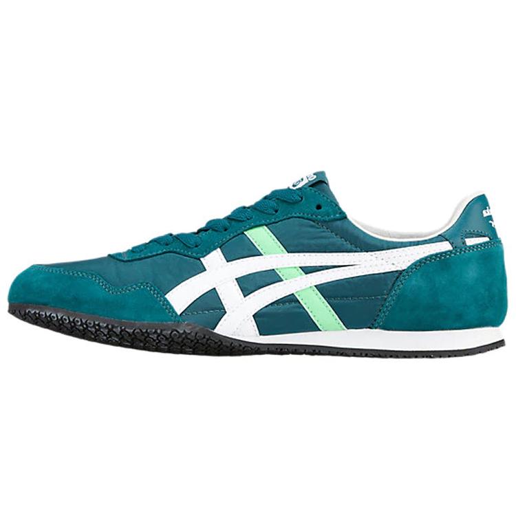 ONITSUKA TIGER Serrano Cushioning Slip Resistant Abrasion Resistant Low Top Casual Shoes Unisex Green 1183A237-300