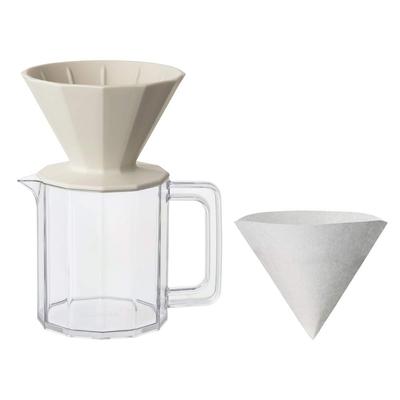 ALFRESCO Brewer Jug Set 4cups Beige Dishwasher Safe Outdoor 20732