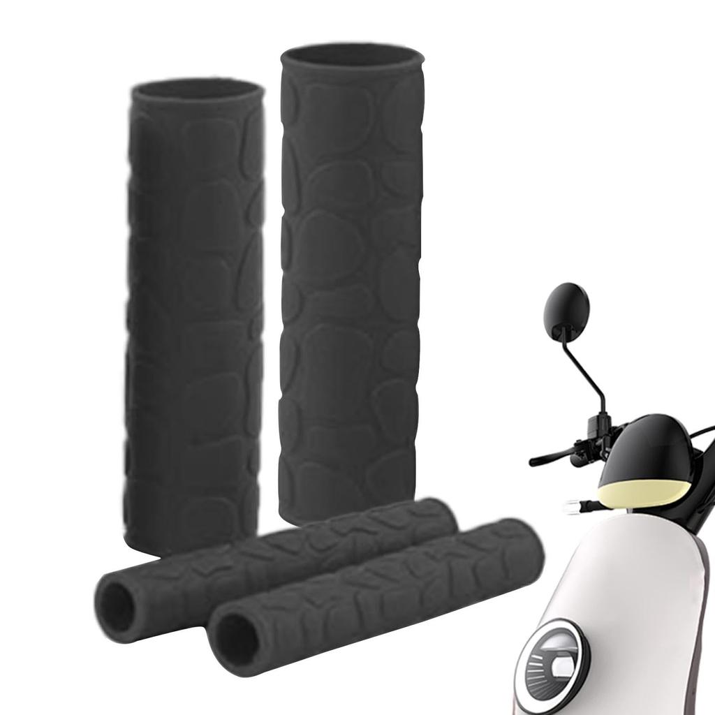 Humdcdy Motorcycle Lever Cover,Motorcycle Grip Cover,Vista Anti-Slip Soft Lever Cover | Shockproof Handlebar Cover, Protects Brake Lever From Shock