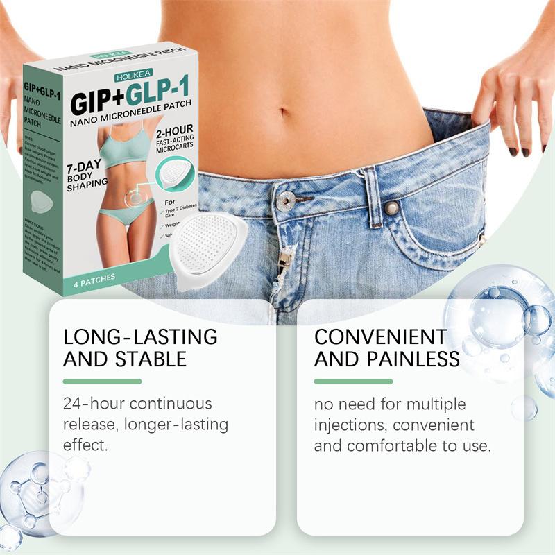 4 Patches/Box Nano Micro Needle Plasters Firming Line Improvement Skin Care Patch Gently Cares Contours Body Skin Daily Care