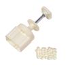 Convenient Mooncake Mold Mooncake Baking Tools ABS Material Mooncake Press Mooncake Stamps for Traditional Celebrations