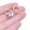 Hollow Irregular Geometric Pendant Charm Stainless Steel Accessories For Jewelry Making Supplies Three-Dimensional DIY Earrings