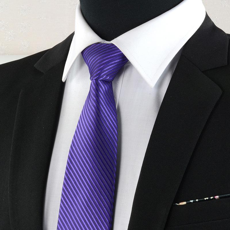 8Cm Classic Striped Neck Ties Stripe Necktie For Business Wedding Tie Casual Suits Tie Accessories Gift