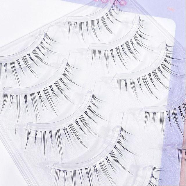 Mogugu - Set of 5 Pairs: Natural Wispy False Eyelashes