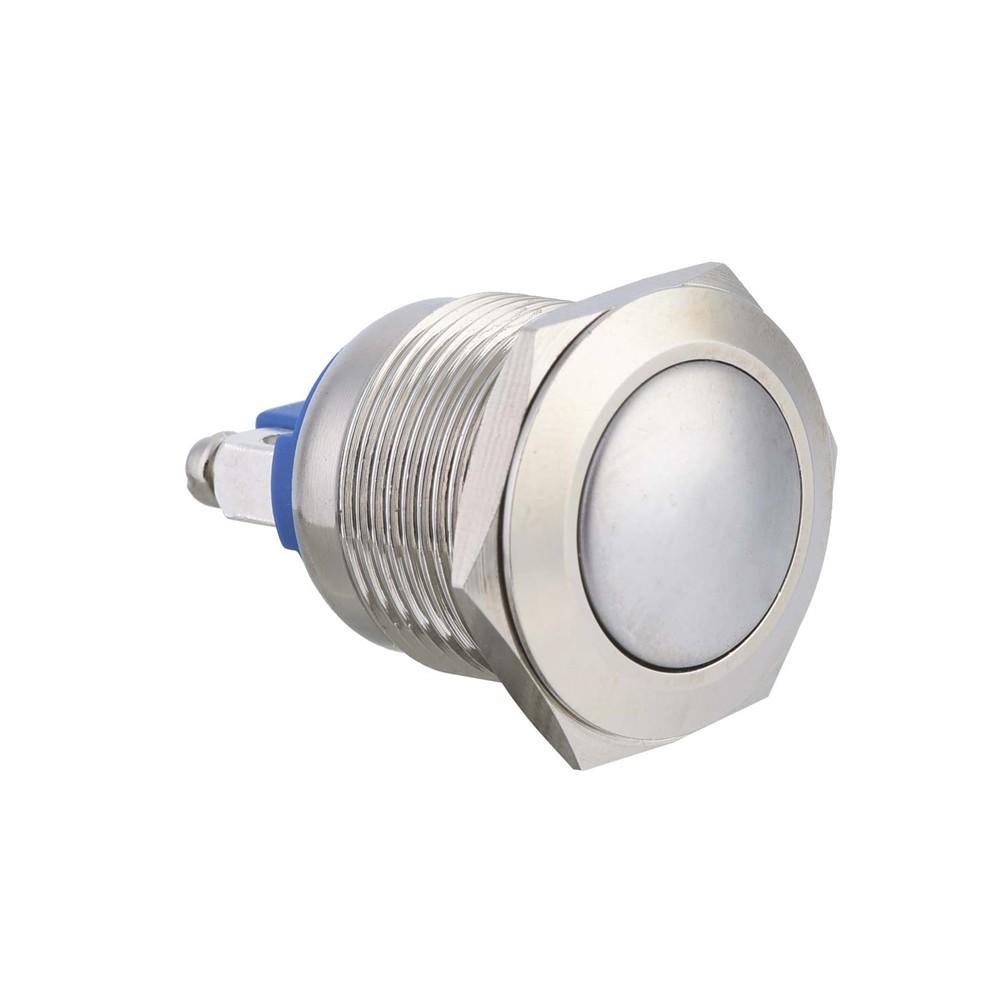 

Nickel-Plated Copper Momentary Switch Power Push On Rated